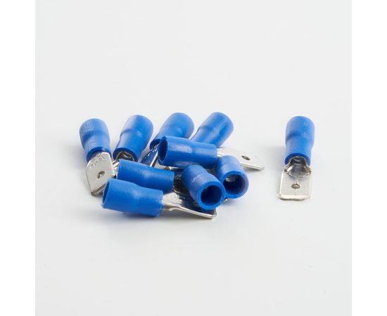 Изолированный плоский наконечник папа STEKKER РпИп 2,5-250, LD401-25250 DIY упаковка 10 шт 39363 – изображение 2