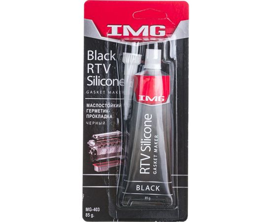 Герметик прокладок IMG маслостойкий, черный, 85г MG-403 – изображение 2