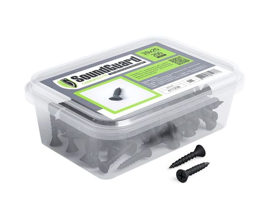 Саморезы SoundGuard ГП 3,9х25 уп. 200 шт. 611238 – изображение 2