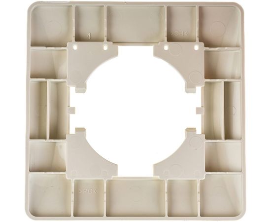 Рамка GUSI ELECTRIC Ugra 1-местная, цвет бежевый С1110-003 – изображение 3