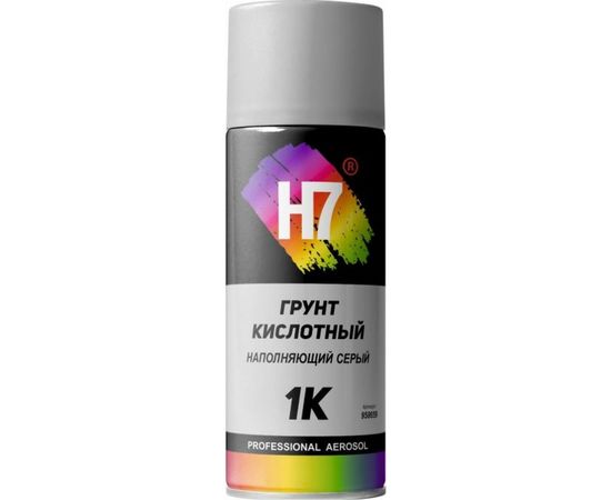 Кислотный наполняющий грунт H7 1К серый, аэрозоль, 520 мл 958659 – изображение 3