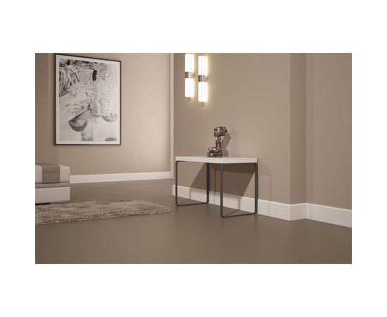 Напольный плинтус Stenopol ударопрочный влагостойкий под покраску 80х17х2000 мм C7235 – изображение 3