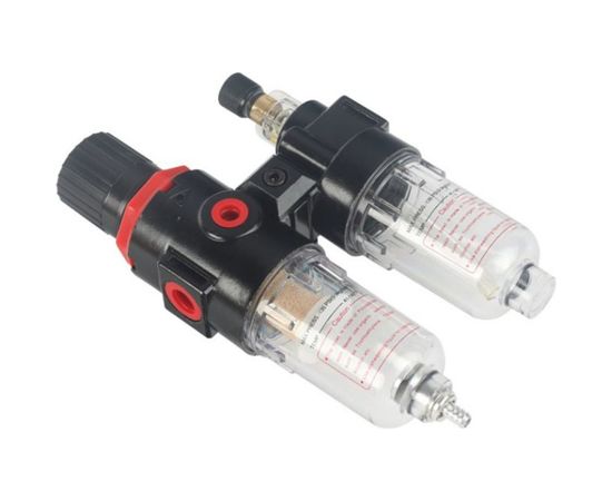 Фильтр влагоотделитель с лубрикатором FRL 180 1/4F PATRIOT 830901001 – изображение 3