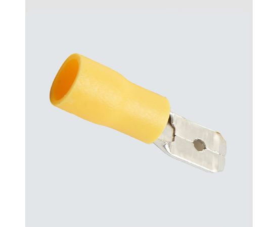 Изолированный плоский наконечник папа STEKKER РпИп 6-250, LD401-60250 DIY упаковка 10 шт 39364 – изображение 3