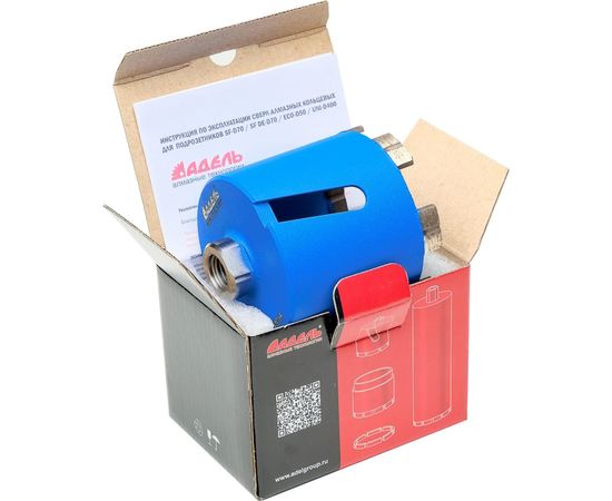 Сверло алмазное для подрозетников SF-D70 (72/65 мм; M16; 5 сегментов) Адель ДУУ00005773 – изображение 3