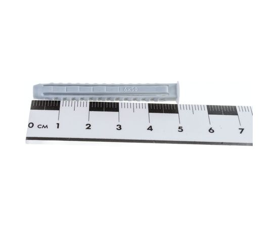 Дюбель Невский Крепеж 4-распорный 6L (6x50), нейлон, 8 шт., пакет НК 818439 – изображение 4