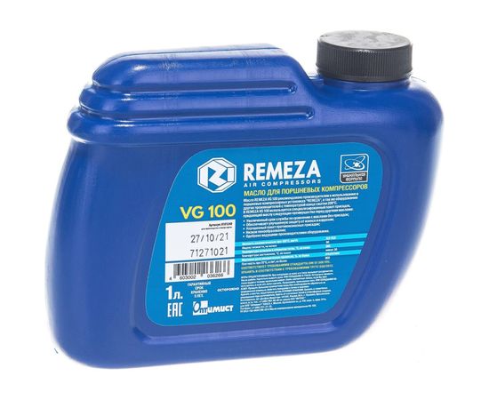 Масло компрессорное 1 л Remeza VG 100 – изображение 4