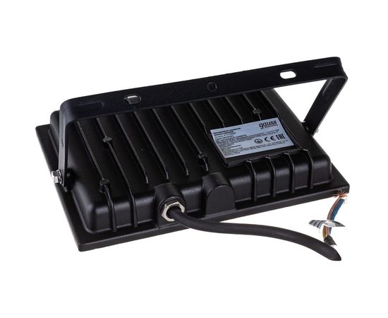 Светодиодный прожектор Gauss Elementary 50W 3200lm IP65 зеленого свечения черный корпус 613100650 – изображение 4