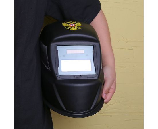 Маска сварщика с автоматическим светофильтром Хамелеон DKM BLACK DEKO 051-4679 – изображение 5