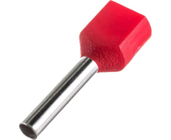 Наконечник-гильза IEK НШвИ 2x1,5-12, красный, ИЭК, НГИ2, 100 шт, UTE10-D2-6-100 – изображение 5