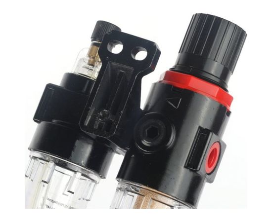 Фильтр влагоотделитель с лубрикатором FRL 180 1/4F PATRIOT 830901001 – изображение 5