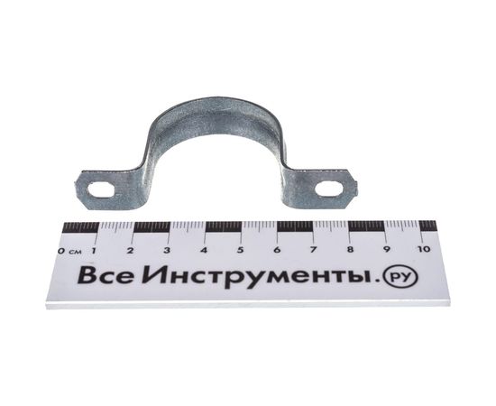 Металлическая двухлапковая скоба Эра d 38-40 мм 50 шт. Б0036431 – изображение 5