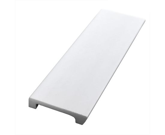 Напольный плинтус Stenopol ударопрочный влагостойкий под покраску 80х17х2000 мм C7235 – изображение 5