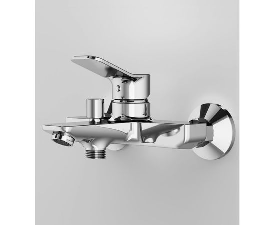 Смеситель для ванны и душа AM.PM X-Joy, излив 164 мм, хром F85A10000 – изображение 7