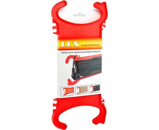 Держатель проводов LUX пластиковый 4606400606857 