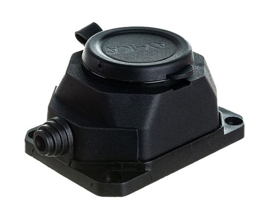 Колодка AY-KA 1 гнездо, с заземлением, c крышкой каучуковая 5510000 