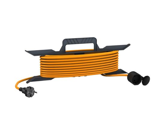 Удлинитель шнур Партнер-Электро GardenLine на рамке б/з ПВС 2х1 10A 40м IP 44 US202B-140OR 