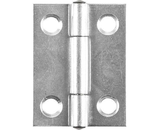 Узкая петля VORMANN 30х22х0,9 мм, оцинк., латунный штифт 00501 030 Z 