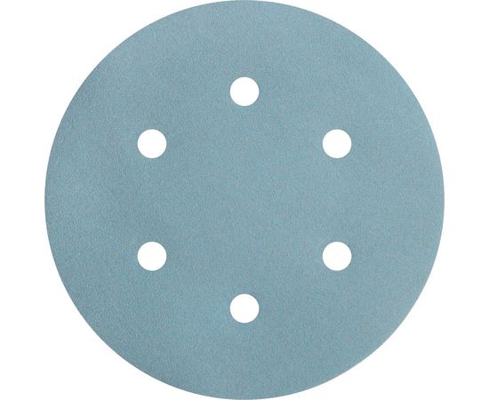 Круг шлифовальный на липучке siaflex 1948 (5+1 шт; 150 мм; 6 отверстий; P280) sia Abrasives sf6-150-6-280 – изображение 2