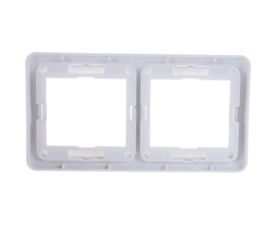 Рамка UNIVersal Валери 2-х местная, горизонтальная, белый ВР002Г – изображение 2