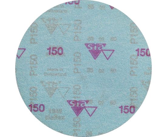 Круг шлифовальный на липучке siaflex 1948 (5+1 шт; 150 мм; без отверстий; P150) sia Abrasives sf6-150-0-150 – изображение 2