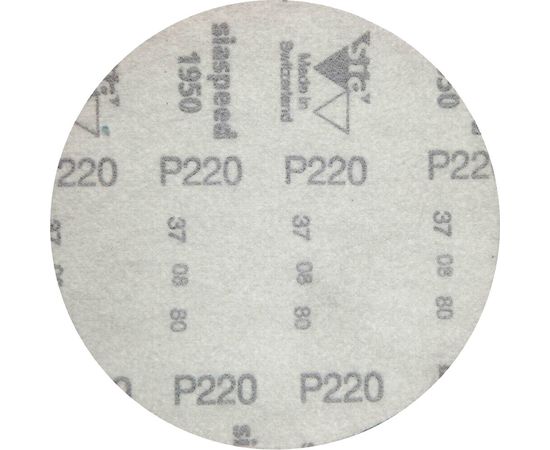 Круг шлифовальный на липучке siaspeed 1950 (5+1 шт; 125 мм; без отверстий; P220) sia Abrasives ss6-125-0-220 – изображение 2