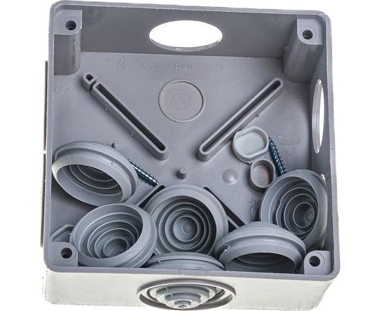 Распределительная коробка Промрукав для о/п безгалогенная HF атмосферостойкая 100х100х50 40-0305 – изображение 3