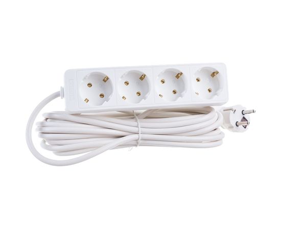 Бытовой удлинитель СОЮЗ ТМ, 2200Вт, с/з, 4гн., ПВС, 7м 481S-9407 – изображение 3