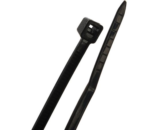 Кабельные хомуты Экопласт 2,5 х 150 мм, цвет черный, 100 шт 45150BL – изображение 3