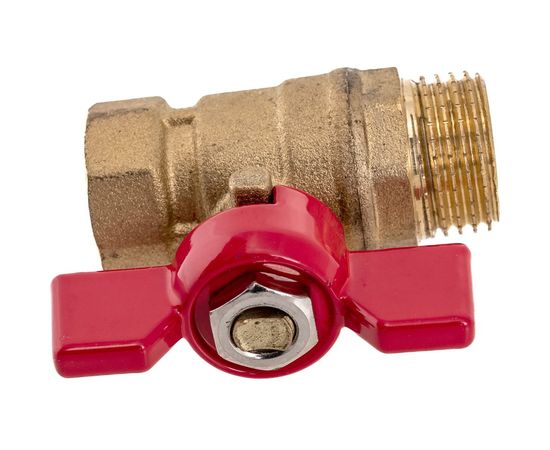 Шаровой кран ProfECO 1/2 ВР-НР, муфтовый, бабочка, Ду15, Ру20 11Б27п1 PE-12FMB – изображение 3