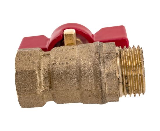 Шаровой кран ProfECO 1/2 ВР-НР, муфтовый, бабочка, Ду15, Ру20 11Б27п1 PE-12FMB – изображение 4