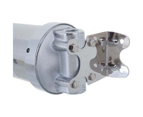 Магистральный фильтр Аквабрайт АБФ-НЕРЖ-12 из нержавеющей стали типоразмер SlimLine 10 33668:3327 – изображение 4