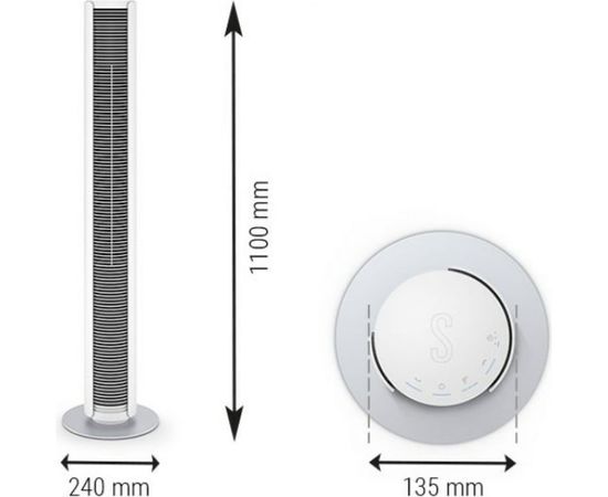Колонный вентилятор Stadler Form Peter black P-013 – изображение 6