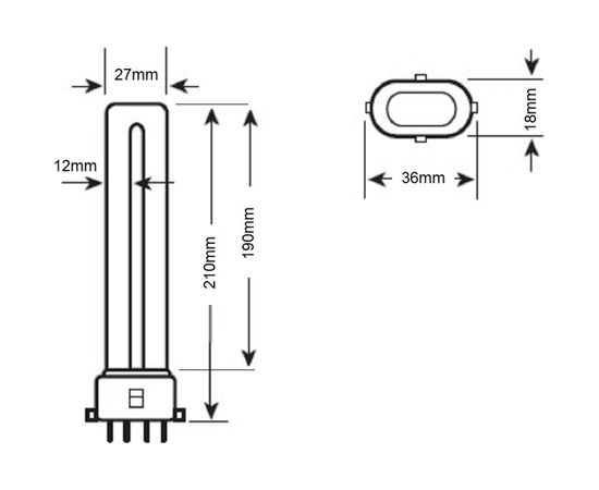 Лампа для светильников Econ PL 11 Вт 2G7 4200K 8112g7 – изображение 6