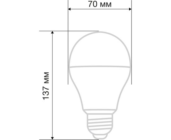 Светодиодная лампа REXANT Груша A60 15,5 Вт E27 1473 лм 4000 K нейтральный свет 604-009 – изображение 7