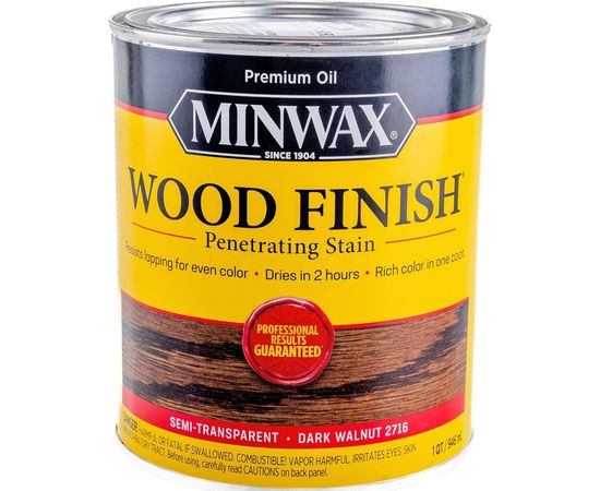Морилка Minwax WF 2716 темный орех 946 мл 70012 
