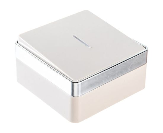 Выключатель WERKEL W5010103 одноклавишный с подсветкой Gallant слоновая кость a051542 