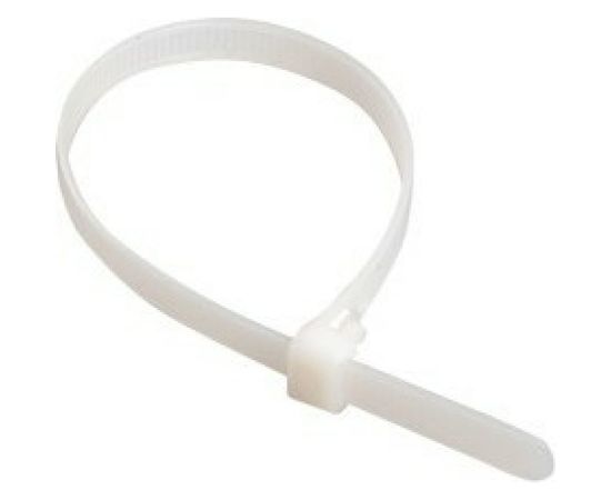 Хомут IEK 3.6x150, нейлон, белый, упаковка 100шт, ИЭК UHH31-D036-150-100 