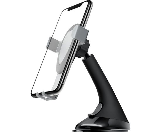 Автомобильный держатель InterStep Гравитация доп крепление на стекло, silver 65931 