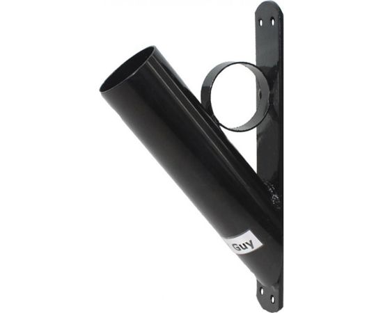 Флагшток Сорокопятка Lucky Guy Н=240 мм, д=50 мм, цвет черный 400 09 240135 50 Ч 