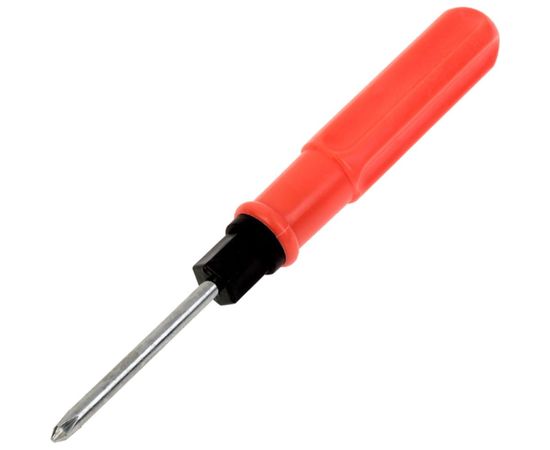 Комбинированная отвертка LOM 2 в 1, PH2/SL6 х 100 мм, пластиковая рукоятка 1818284 