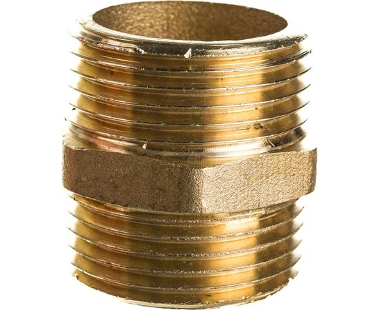 Ниппель LEXLINE 1 нар/нар., латунь 25 Украина 511759 