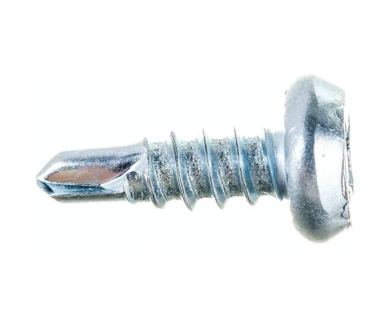 Саморез клоп VIPкрепеж белый, сверло, 3.8х11, 18 шт. 10301 VIP 