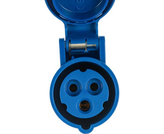 Кабельная розетка PCE 16А 230V 1P+N+E IP44 213-6 – изображение 2