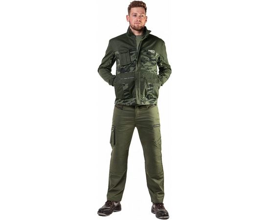 Рабочие брюки NEO Tools цвет оливковый, размер XS 81-222-XS – изображение 2