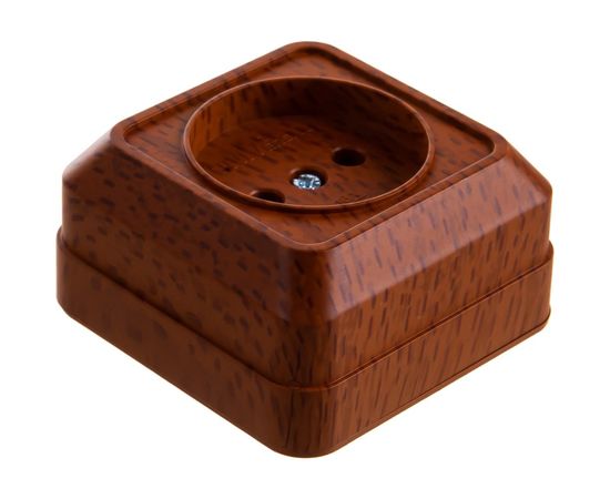 Розетка UNIVersal Олимп б/з бук 7946789 – изображение 2