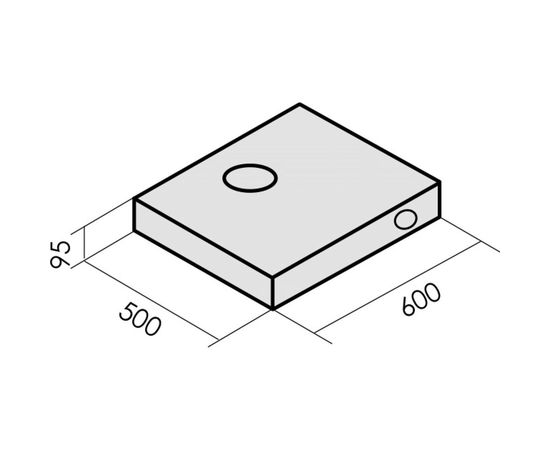Кухонная вытяжка MBS VALLOTA 160 WHITE 5086 – изображение 2