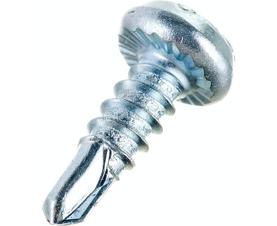 Саморез клоп VIPкрепеж белый, сверло, 3.8х11, 18 шт. 10301 VIP – изображение 2