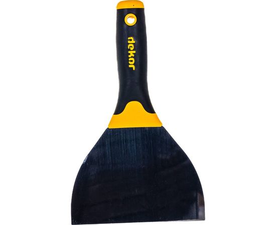 Шпатель для шпатлевки DEKOR HASSAN 14см пластиковая ручка, нержавейка 037 – изображение 2