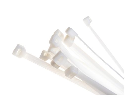 Универсальный пластиковый хомут ЭВРИКА белый 8.0x750мм 25шт ER-08752 – изображение 3